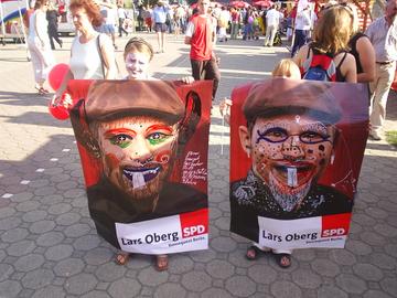 Sommerfest der SPD am Rathaus Schöneberg