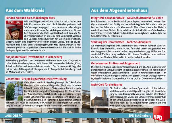 Drei Jahre für Sie im Abgeordnetenhaus