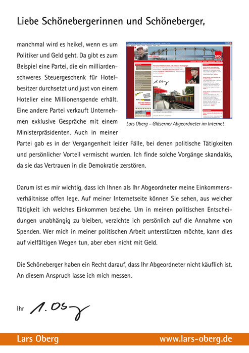 Politik ist käuflich!