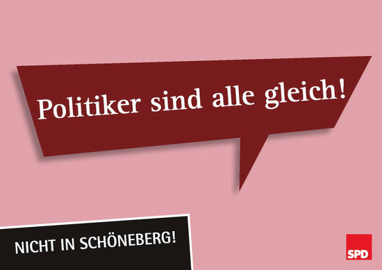 Politiker sind alle gleich!