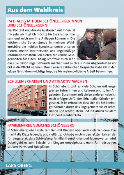 Lars Oberg legt Bilanz seiner Arbeit vor