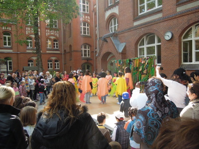 Sommerfest der Teltow Grundschule 2012 - hier ahnte noch niemand etwas von den kommenden Diskussionen und Problemen 