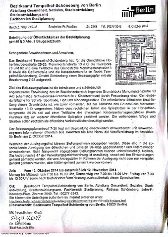 Bebauung des Geländes der ehemaligem Schwielowsee-Schule: Jetzt sind Sie gefragt!