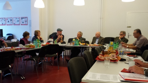 Lars Oberg im Gespräch mit der Seniorenvertretung Tempelhof-Schöneberg 