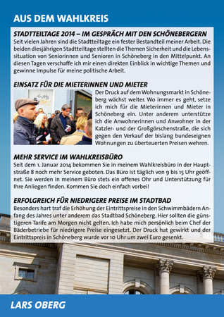 Lars Oberg - aus dem Wahlkreis 2014