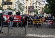 NPD vor dem Horrorhaus